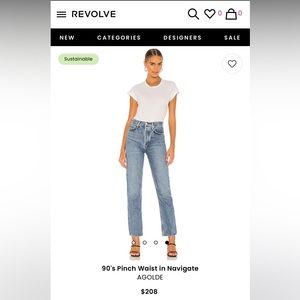 AGOLDE 90’s Pinch Waist in Navigate